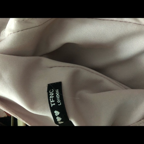 TNFC Mauve dress with embellished straps - Picture 6 of 7